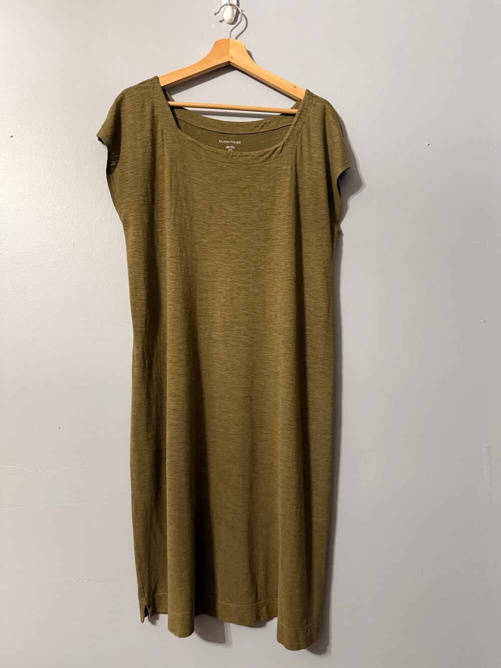 Eileen Fisher Hemp & Organic Cotton Dress – Size Medium